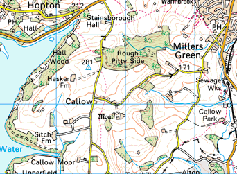 Callow map