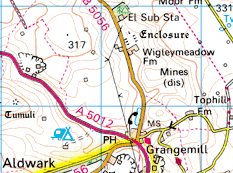 Ivonbrook Grange map
