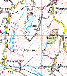 Ravensdale Park map