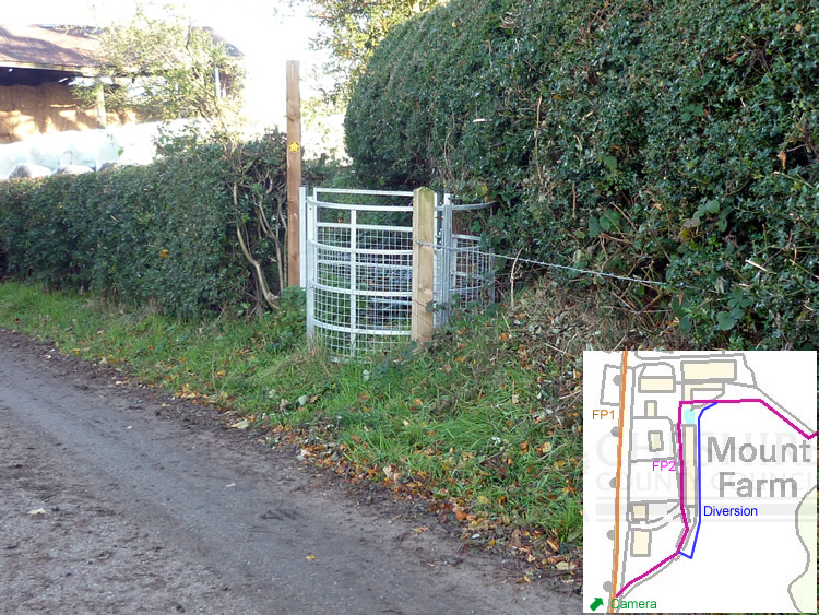 Photograph: 2011: New gate at S end