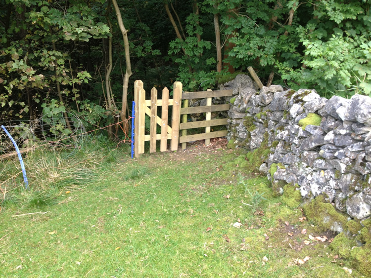 Photograph: 2012: Gate installed