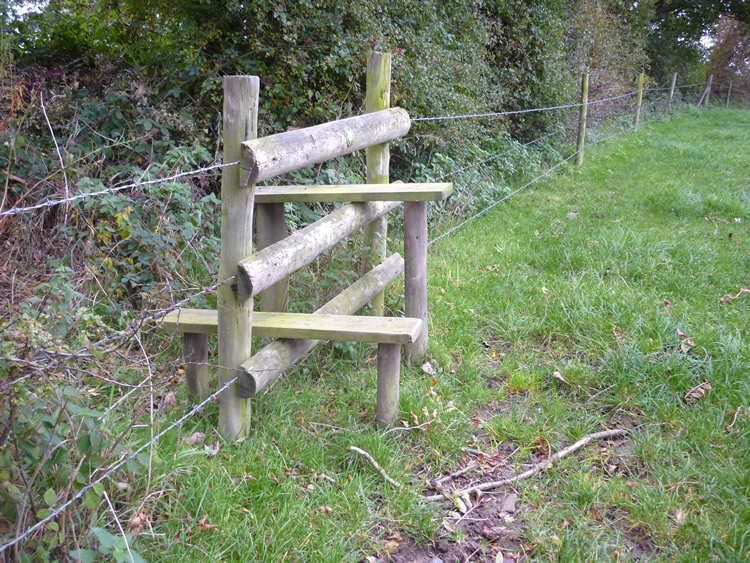 Photograph: October 2010: Stile repaired