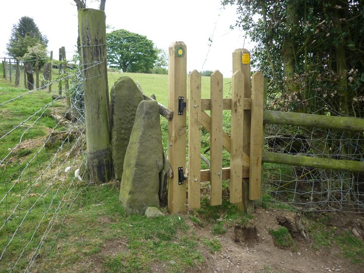 Photograph: 2011: New gate bypasses stile