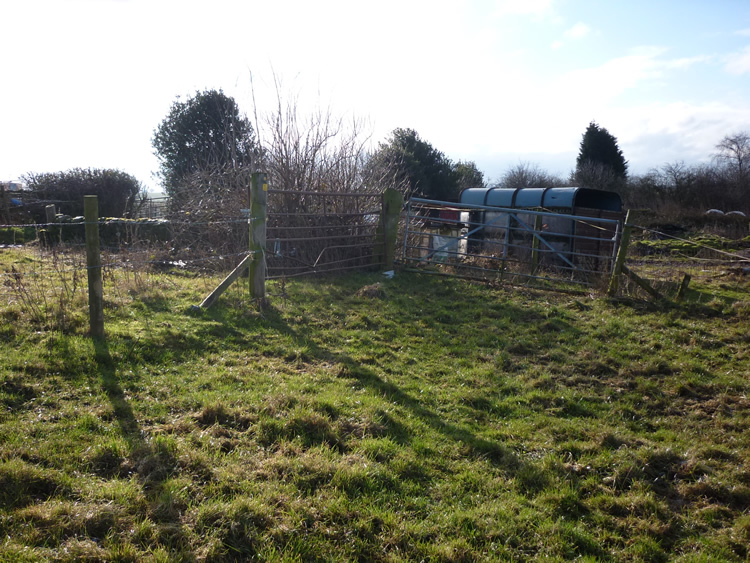 Photograph: 2010: Gate freed and repaired, path re-routed
