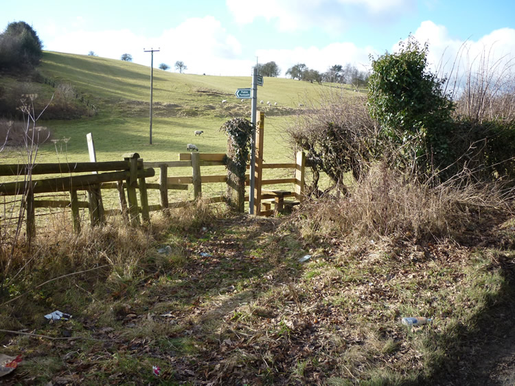 Photograph: 2010: New signpost (and new stile)